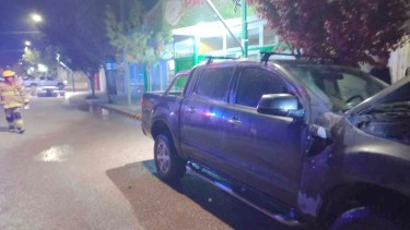 Esta es una de las fotos que compartieron desde el municipio de Fernández Oro, después del ataque.