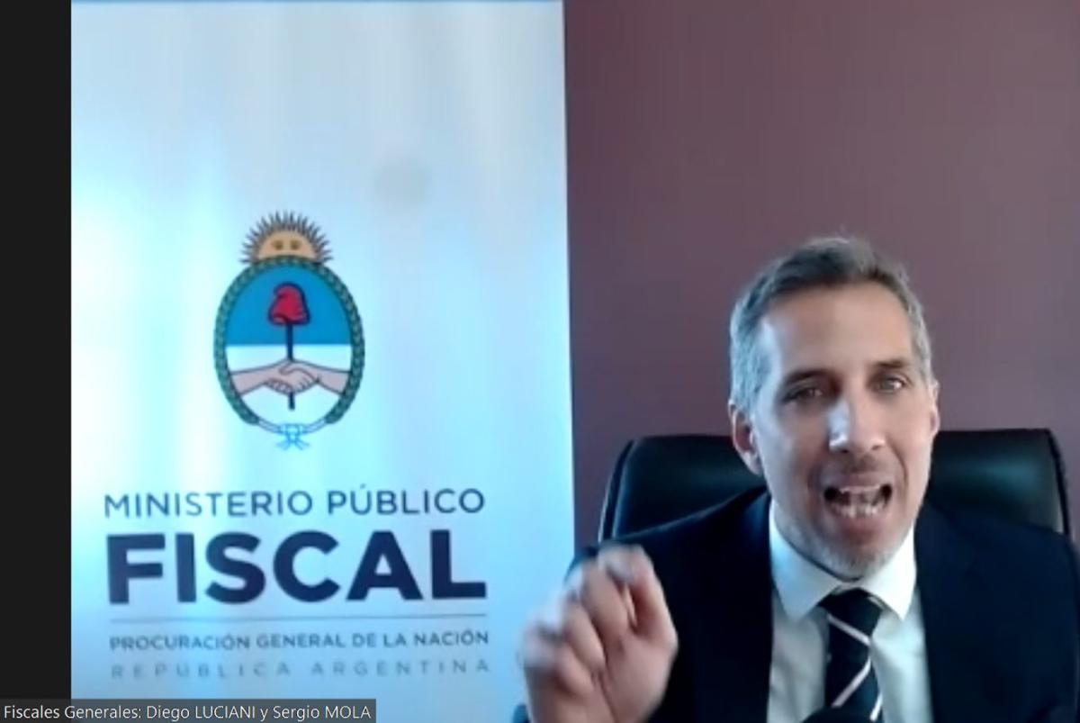 El fiscal Diego Luciani fue agredido el sábado en Mar del Plata. Foto archivo. 
