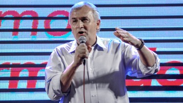 El gobernador de Jujuy, Gerardo Morales, pidió al presidente Alberto Fernández que resuelva el conflicto en Villa Mascardi. Foto: Agencia Télam. 