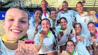 Talento por export. La joven neuquina fue parte del seleccionado argentino. (FOTO: Gentileza)