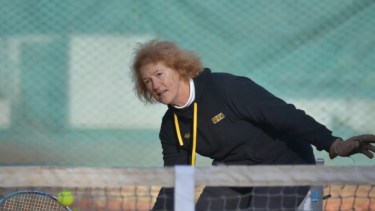 Graciela Pérez fue la primera egresada de la escuela de Pérez Roldán, y sufrió sus maltratos.-