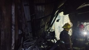 Incendio en Sapere: una familia perdió todo y se inició una campaña solidaria para ayudarlos