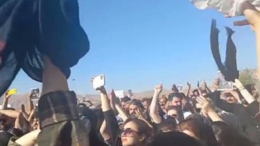 Las mujeres fueron protagonistas de las manifestaciones en distintos puntos de Irán.