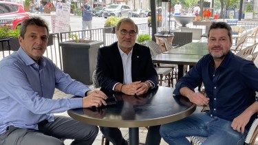 Sergio Massa llegó a Estados Unidos en busca de inversiones y un apoyo a su gestión