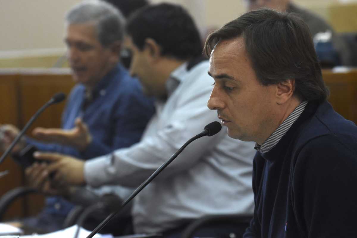 Peláez y Artaza integran la oposición con diferentes posturas respecto al presupuesto del MPN (foto Matías Subat)