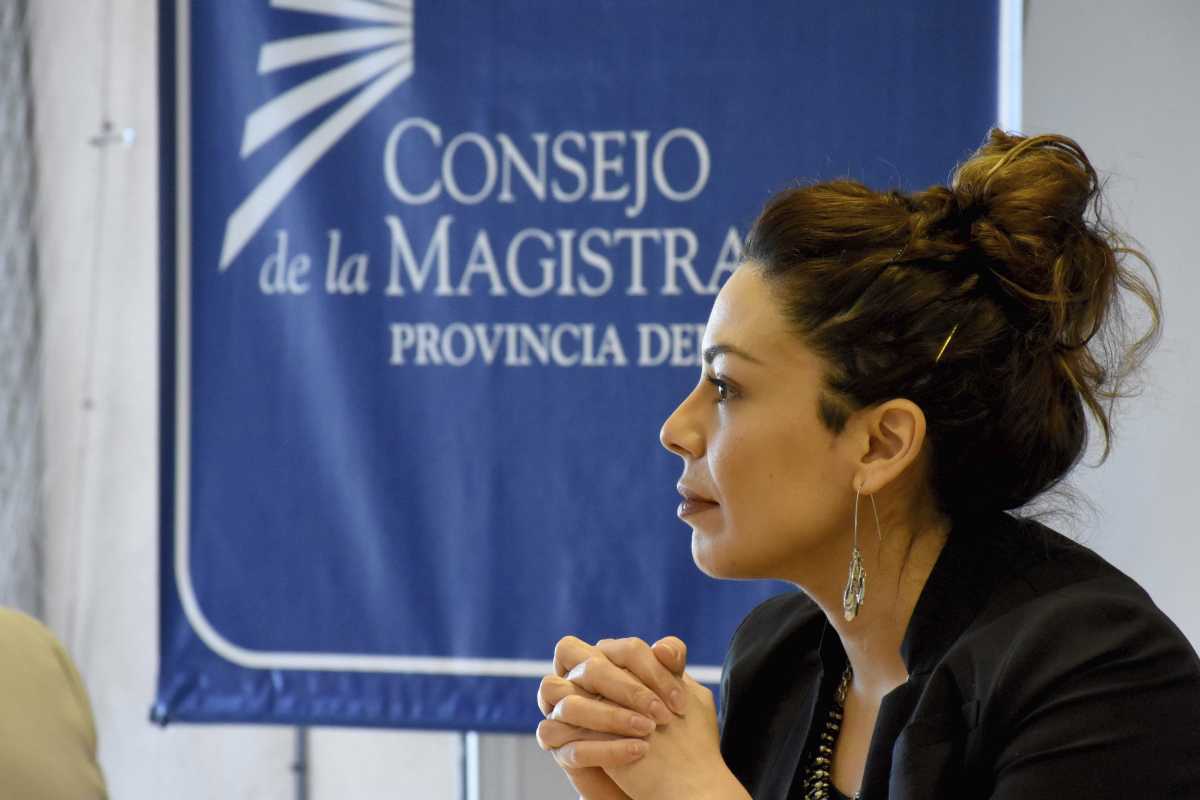 Carolina Gutiérrez lidera por ahora el concurso para fiscal del caso de Neuquén. (Matías Subat)