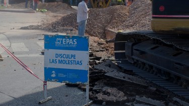 Varios barrios del este de Neuquén resultaron afectados. Foto: Archivo Juan Thomes. 