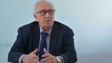 El abogado laboralista Héctor Recalde visitó Neuquén. Foto: Yamil Regules.