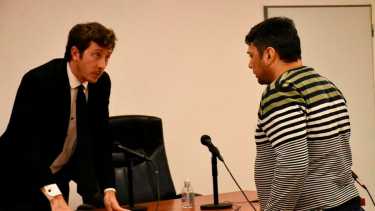 Frente a frente, el juez Lupica Cristo y Dardo Soria. (Archivo/Matías Subat)