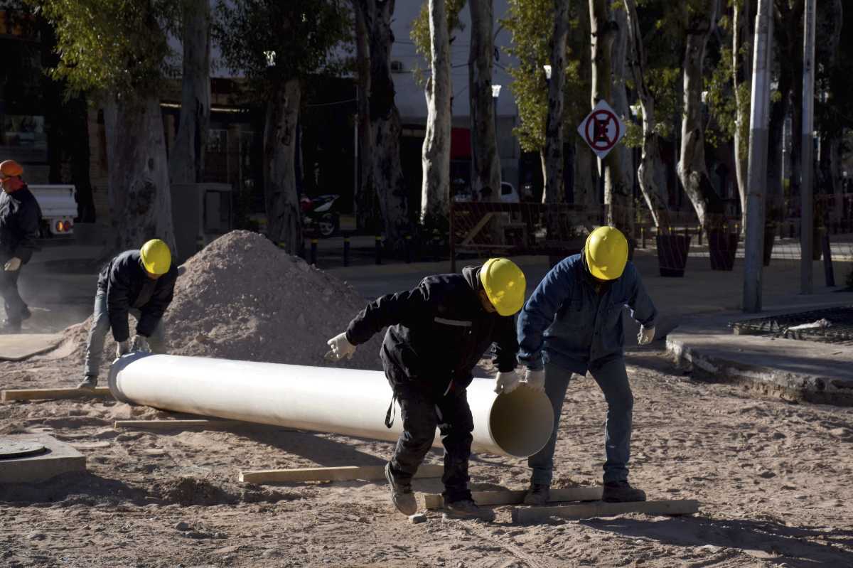 La calle afectada por las obras es la Irigoyen, a la altura de calle San Martín. Foto: (Archivo) Matías Subat
