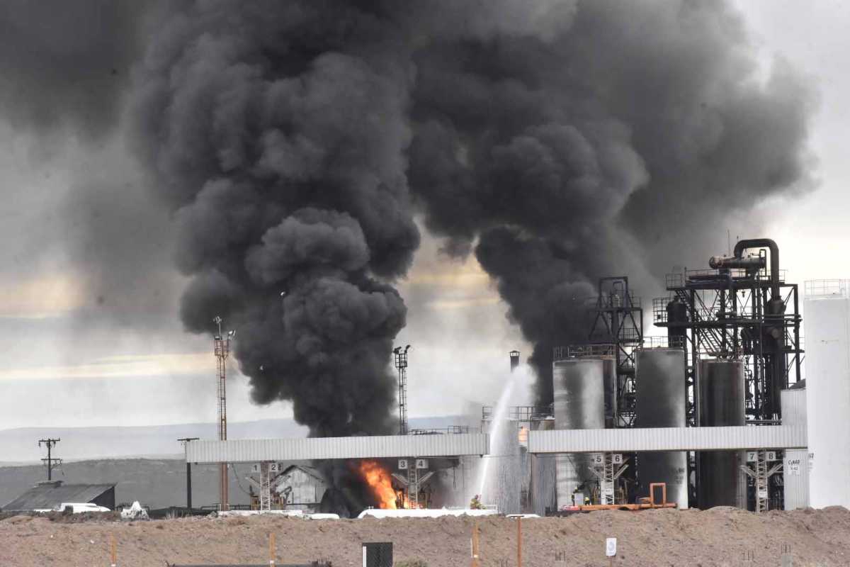 Hace solo una semana la refinería NAO había sido intimada por irregularidades. Foto: Fernando Ranni