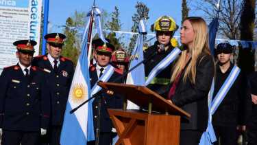 La intendenta no confirmó ni negó su eventual proyección provincial para el 2023. (Foto: César Izza)