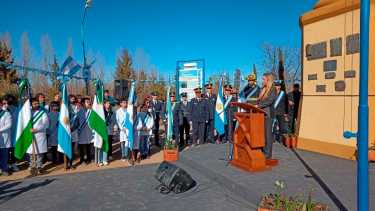 Los actos de festejo por el 143º Aniversario de Roca comenzaron esta mañana, en la plaza Villegas del barrio Stefenelli.