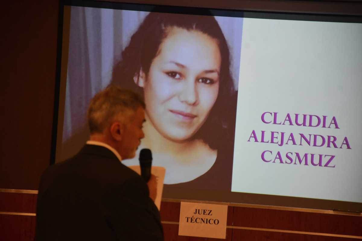 El cuerpo de la joven Claudia Casmuz fue hallado el 4 de marzo de 2021 en un campo cerca de Casa de Piedra. Foto: Cesar Izza