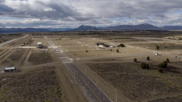 El polo tecnológico de Bariloche es una de las obras más importantes del plan (Foto: Marcelo Martínez)