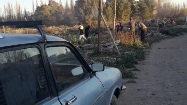Denunciaron la toma de terrenos de la Diócesis Alto Valle en Cervantes