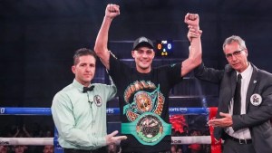 Peralta noqueó a Maldonado y logró el título internacional crucero