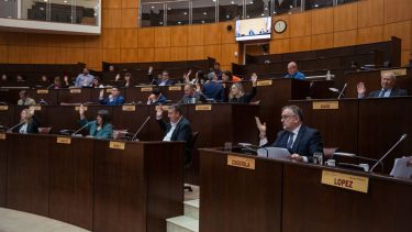 La nueva ley se votó ayer en la Legislatura de Neuquén y contó con el voto unánime de los diputados y diputadas. Foto: Legislatura de Neuquén.