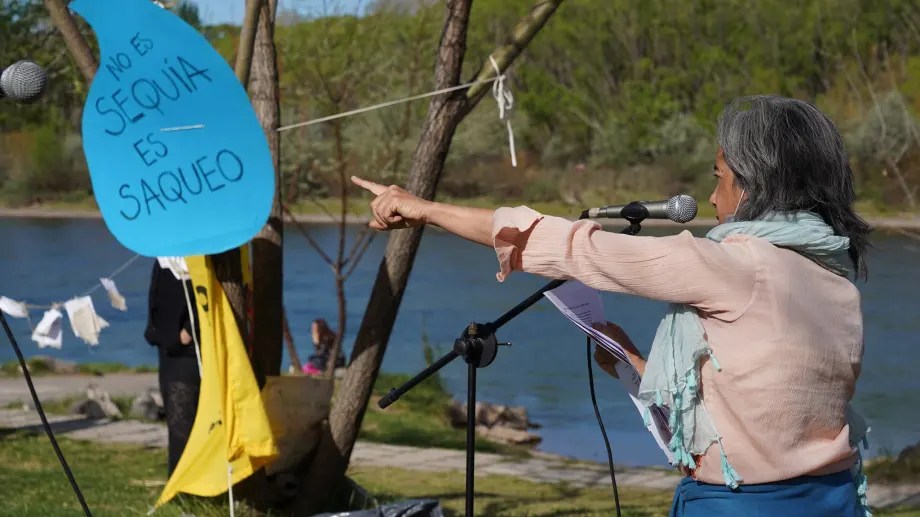 La actividad es llevada adelante por la Asamblea por el Agua y la Tierra, quien realiza desde hace tiempo cruzadas ambientalistas. Foto gentileza