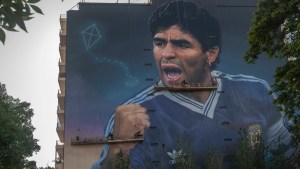 Un homenaje cósmico para Diego Maradona