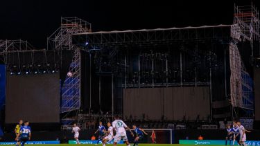 El estadio de Vélez y una imagen increíble.
