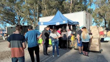 El Camión recorre diversos puntos de la provincia de Buenos Aires como en Carmen de Patagones y ahora llegará a la capital rionegrina. 