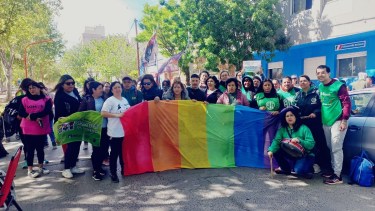El miércoles los trabajadores de la Secretaría de Igualdad de Género fueron desalojados. Foto: Gentileza  