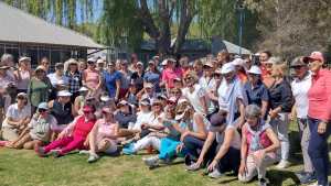 Las mujeres del golf de la región coparon el fin de semana los links de Roca