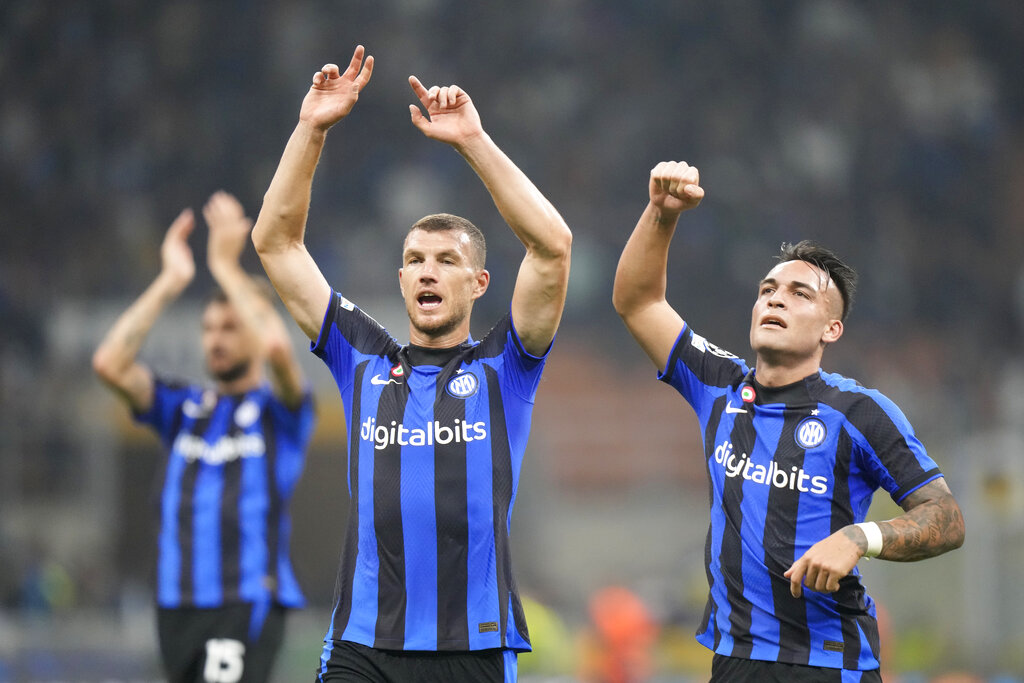 El Inter se quedó con un valioso triunfo ante Barcelona. (AP Photo/Luca Bruno)