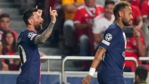 Champions: golazo de Messi y buen partido de Enzo Fernández en el empate entre PSG y Benfica