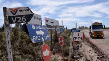 La mayor actividad de las empresas de Vaca Muerta está hoy en el petróleo. (Foto: Matías Subat) 