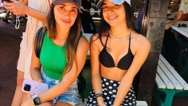 «Con razón Messi está tan enamorado»:  encuentro con Antonella Roccuzzo en las Cataratas del Iguazú