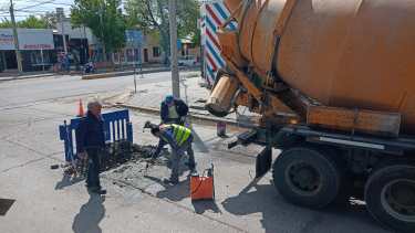 Por lo menos once puntos será reparados en las calles más afectadas. Foto: gentileza