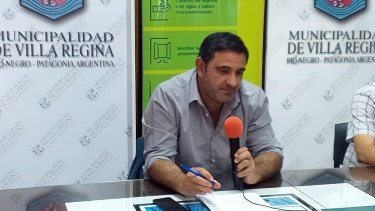 Diego De Turris, dejó su cargo en el municipio de Regina por su vínculo con Aníbal Tortoriello. (Foto Néstor Salas)