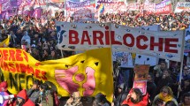 Imagen de Bariloche elegida para el Encuentro de Mujeres y Disidencias por el conflicto en Mascardi