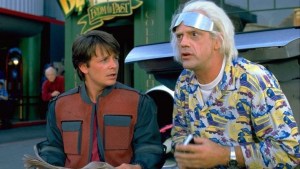 Así fue el reencuentro de Michael J. Fox y Christopher Lloyd, protagonistas de Volver al futuro