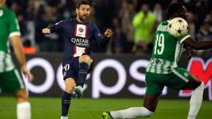 Doblete de Messi y clasificación del PSG a octavos de la Champions League