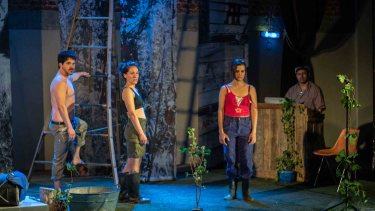 Una nueva función de "Golondrina Soledad", en casa de la Cultura de Roca.