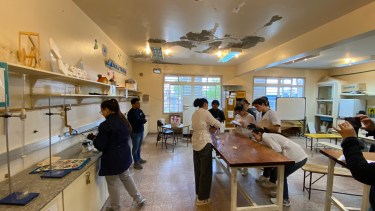 Catriel: alumnos presentan novedoso proyecto sobre potabilización del agua