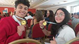 Estudiantes de Roca lograron una destacada actuación en las olimpiadas de ciencia en Mendoza