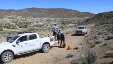 El estudio se realiza en una amplia zona cercana a Comallo. Foto: gentileza. 