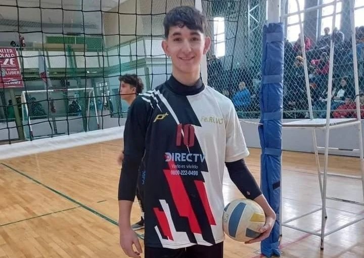 El joven de 14 años fue convocado a la  Selección Nacional U17. Foto: gentileza. 