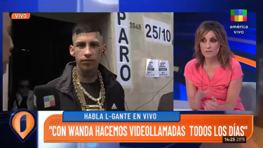 L-Gante reveló que usa a Mauro Icardi en la Play Station. 