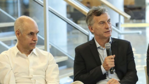 Mauricio Macri chicaneó a Rodríguez Larreta en la presentación de “Para qué”