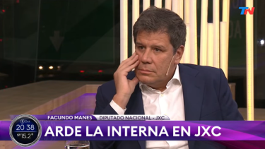 Facundo Manes brindó una entrevista a TN. 
