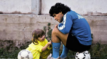 Imagen de Dalma Maradona y una emotiva canción para Diego en el día que hubiese cumplido años