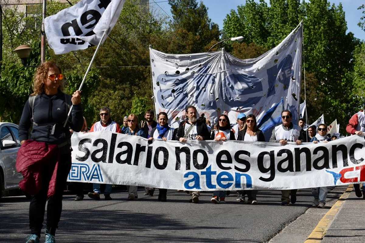 No habrá clases este jueves en Neuquén. ATEN se sumó al paro de Ctera. Foto: Archivo Matías Subat