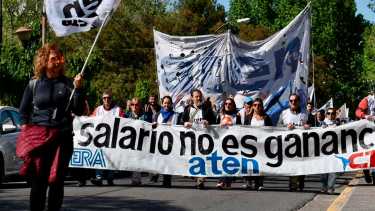 No habrá clases este jueves en Neuquén. ATEN se sumó al paro de Ctera. Foto: Archivo Matías Subat