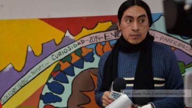 El comunicador de Wall Kintun TV, Oscar Moreno, fue denunciado por supuestas amenazas. Repudio del colectivo de prensa. Foto: Gentileza Sitrapren