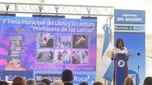 Ya abrió la nueva edición de la Feria del Libro en Roca